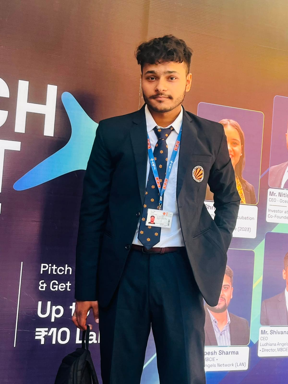 Chandan Pandey, creator of Syaahi